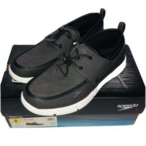 Speedo Mens Port Shoe Brown Lightweight Breathable Water Boat Size 8 NIB